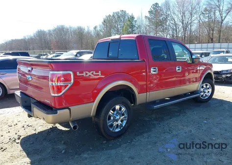 2011 Ford F-150 Lariat из США, поврежденный, VIN 1FTFW1EF2BFA55285